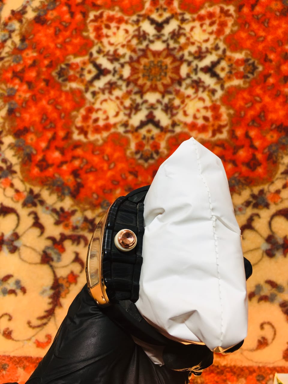 RM30-01 Karan Aujla watch 🔥 Stainless Steel Frame Silicone Strap Date Working